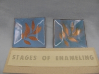 Stages of Copper Enameling