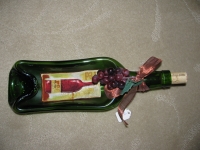 Slumped Wine Bottle